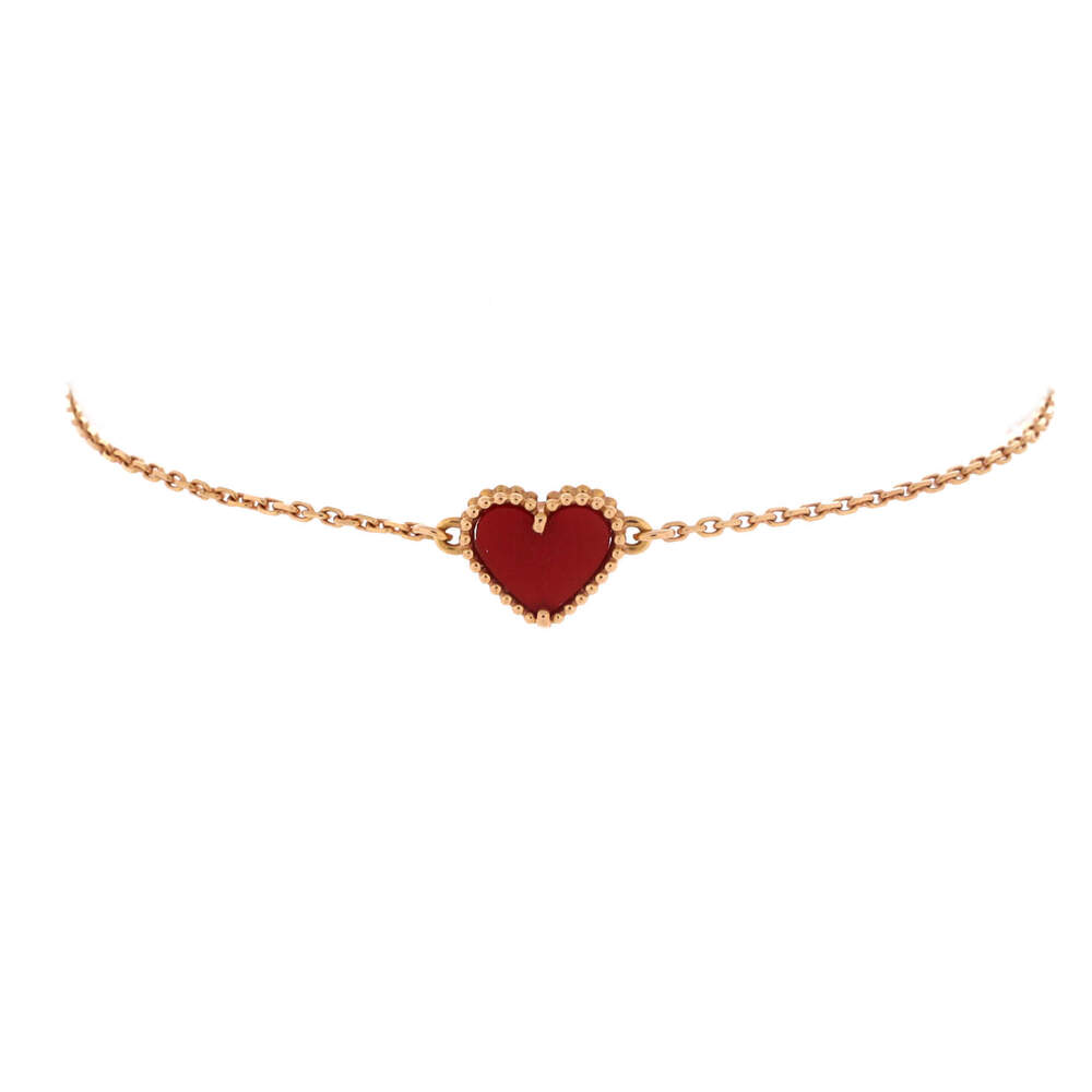 Van Cleef & Arpels Sweet Alhambra Heart Bracelet
